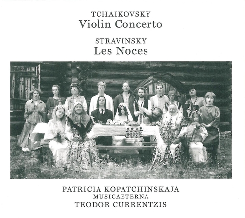 Couverture CONCERTO VIOLON (+ STRAVINSKY) de Piotr Ilitch TCHAIKOVSKY