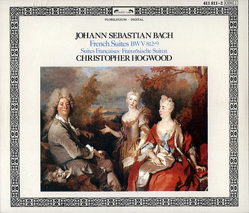 Couverture SUITES FRANCAISES 1-6 BWV 812-817 de Johann Sebastian BACH