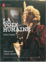 Image du média "VOIX HUMAINE (VERSION VOIX PIANO)(LA) de Francis POULENC"