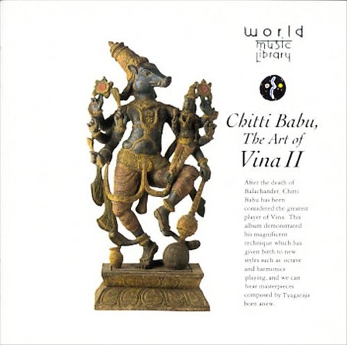 Couverture THE ART OF VINA II de Chitti BABU