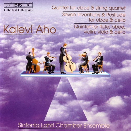 Couverture QUINTETTE HAUTBOIS ET CORDES / QUINTETTE FLUTE HAUTBOIS ... de Kalevi AHO