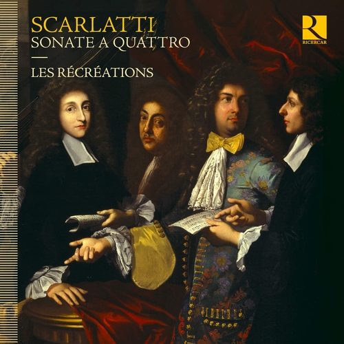 Couverture SONATE A QUATTRO (+ TRABACI, GESUALDO, ...) de Alessandro SCARLATTI