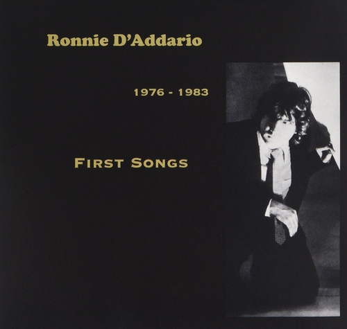 Couverture FIRST SONGS de Ronnie D'ADDARIO