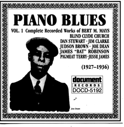 Image du média "PIANO BLUES, VOL.1 (1927-1936)"