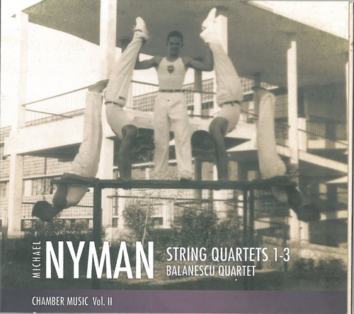 Couverture QUATUOR CORDES 1-3 de Michael NYMAN