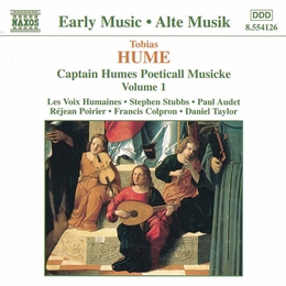 Image du média "CAPTAIN HUME'S POETICALL MUSICKE (VOL.1) de Tobias HUME"