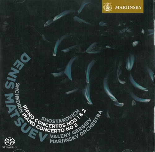 Couverture CONCERTO PIANO 1,2 (+ SHCHEDRIN: CONCERTO 5) de Dmitri CHOSTAKOVITCH