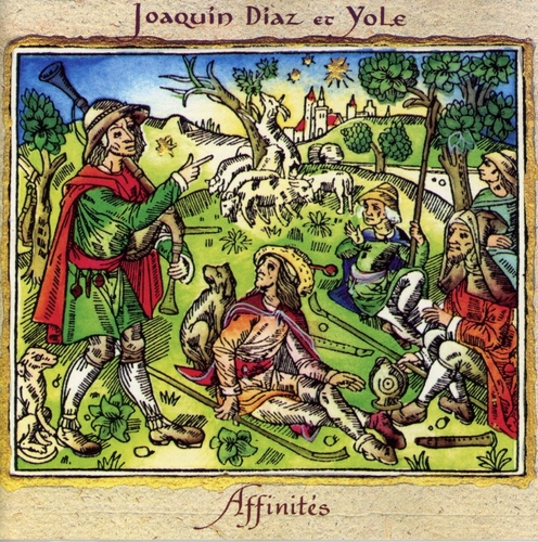 Couverture AFFINITÉS de Joaquin DIAZ ET YOLE