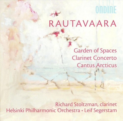 Couverture GARDEN OF SPACES / CONCERTO CLARINETTE / CANTUS ARCTICUS de Einojuhani RAUTAVAARA