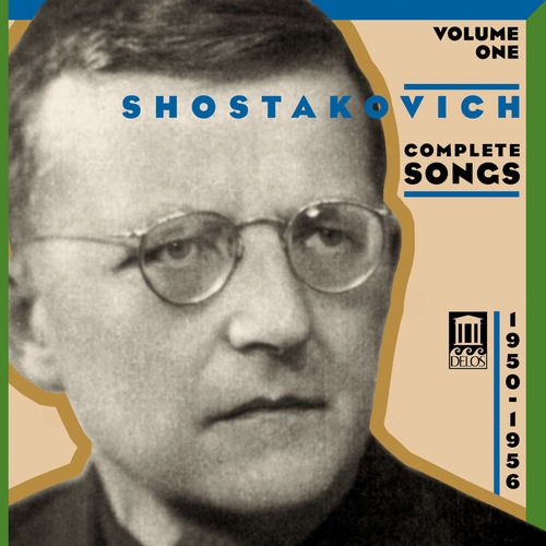 Couverture COMPLETE SONGS 1950-1956 VOL.1 de Dmitri CHOSTAKOVITCH