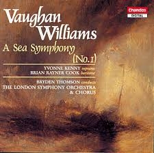 Couverture SYMPHONIE 1 "A SEA SYMPHONY" de Ralph VAUGHAN WILLIAMS