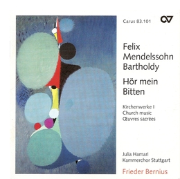 Image du média "OEUVRES CHORALES POUR SOLI, CHOEUR ET ORCHESTRE de Felix MENDELSSOHN-BARTHOLDY"