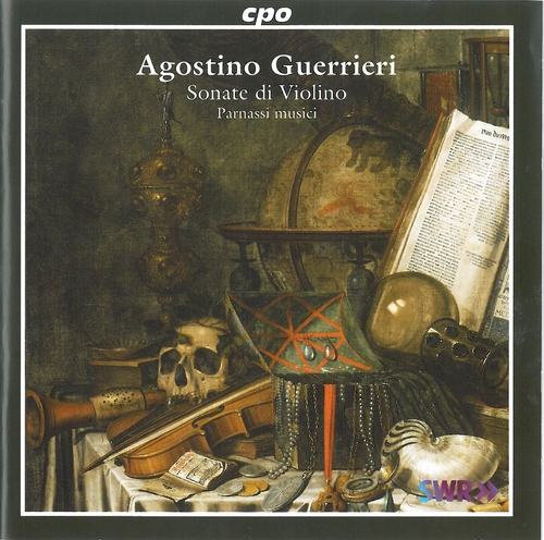 Couverture SONATE DI VIOLINO de Agostino GUERRIERI