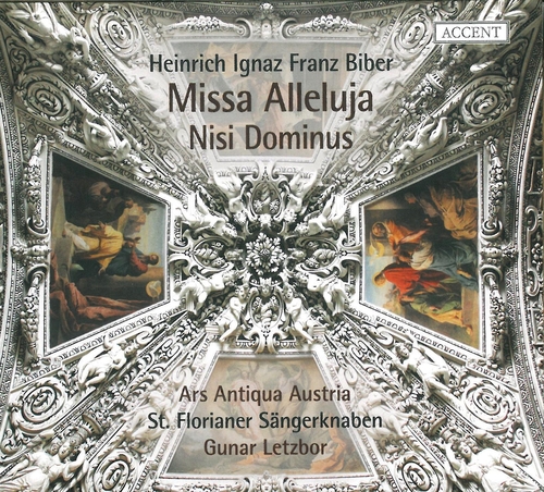 Couverture MISSA ALLELUJA / NISI DOMINUS de Heinrich Ignaz von BIBER