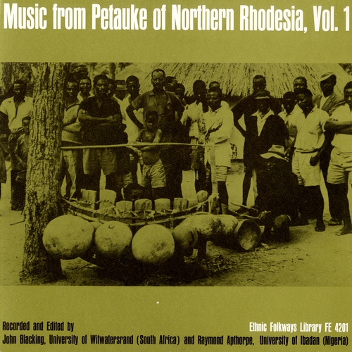 Couverture MUSIC FROM PETAUKE OF NORTHERN RHODESIA, VOL. 1