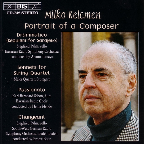 Couverture PORTRAIT OF A COMPOSER de Milko KELEMEN