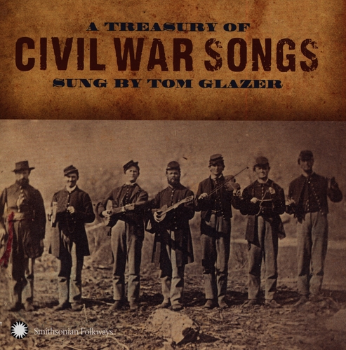 Couverture A TREASURY OF CIVIL WAR SONGS de Tom GLAZER