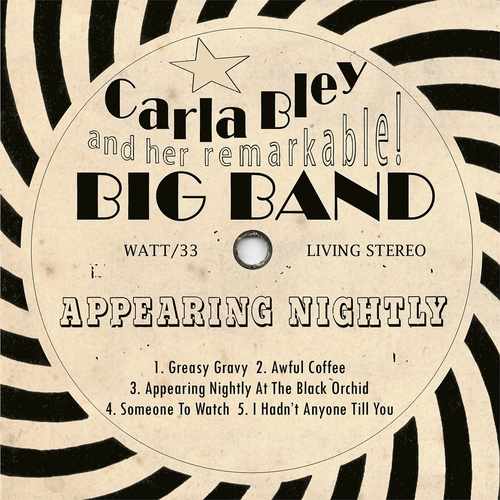 Couverture APPEARING NIGHTLY de Carla BLEY BIG BAND