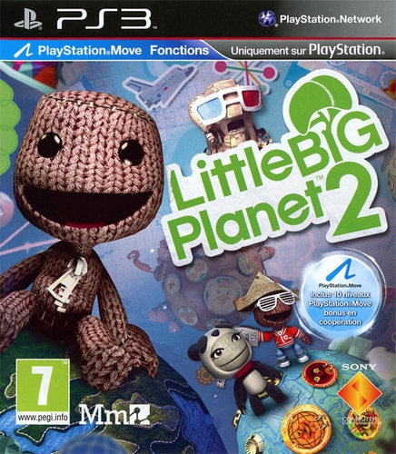 Couverture LITTLEBIGPLANET 2 - PS3