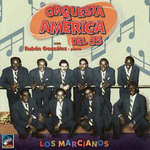 Couverture LOS MARCIANOS de ORQUESTA AMERICA DEL 55