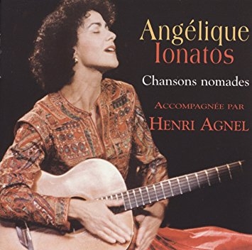 Couverture CHANSONS NOMADES de Angélique IONATOS