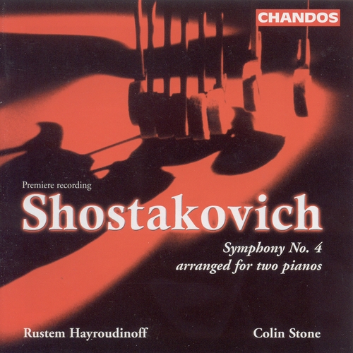 Couverture SYMPHONIE 4 (ARR. 2 PIANOS) de Dmitri CHOSTAKOVITCH