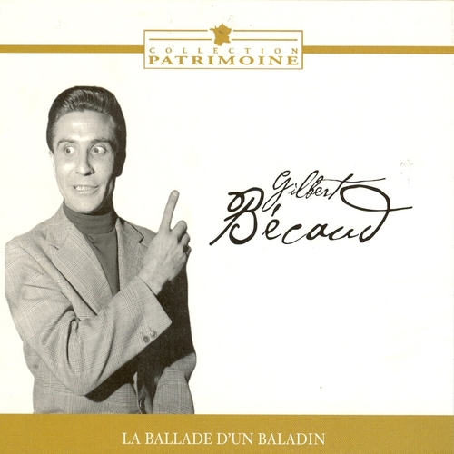 Couverture GILBERT BECAUD de Gilbert BECAUD