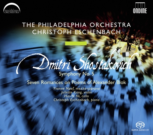 Couverture SYMPHONIE  5 de Dmitri CHOSTAKOVITCH