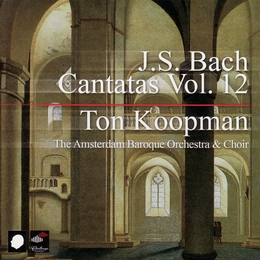 Image du média "CANTATE:   8,78,91,99,107,111,114,116,121,124,135 (VOL.12) de Johann Sebastian BACH"