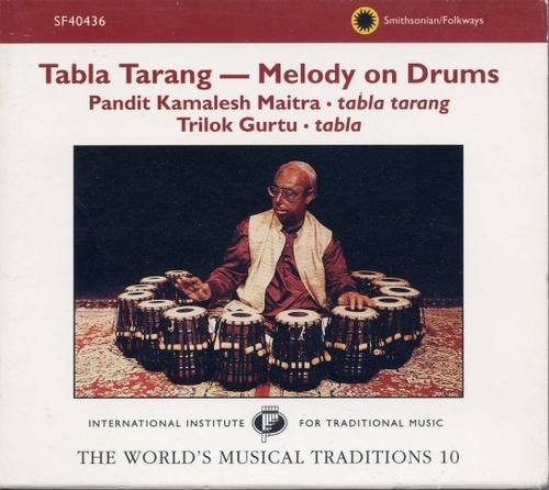 Couverture TABLA TARANG - MELODY ON DRUMS de Kamalesh PANDIT MAITRA