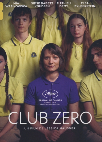 Couverture CLUB ZERO de Jessica HAUSNER