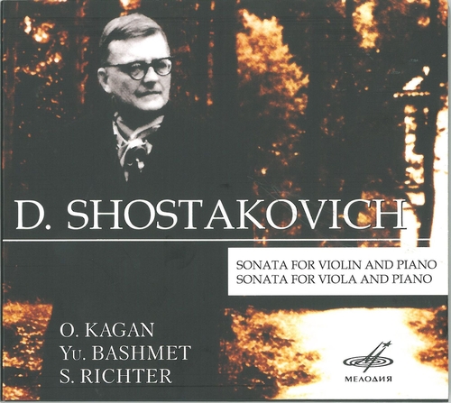 Couverture SONATE ALTO PIANO OP.147/ SONATE VIOLON PIANO OP.134 de Dmitri CHOSTAKOVITCH