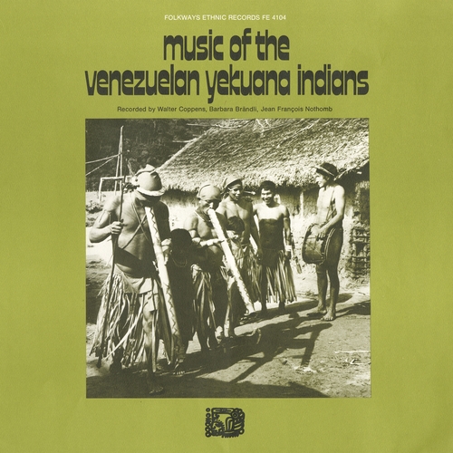 Couverture MUSIC OF THE VENEZUELAN YEKUANA INDIANS