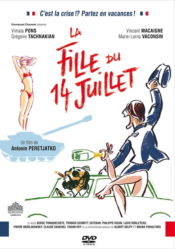 Couverture LA FILLE DU 14 JUILLET de Antonin PERETJATKO