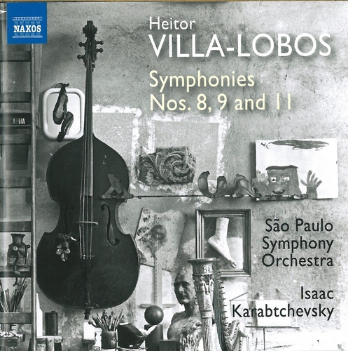 Couverture SYMPHONIE  8,9,10 de Heitor VILLA-LOBOS