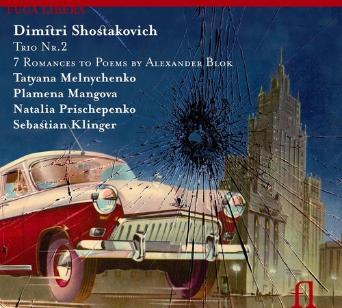 Couverture TRIO CLAVIER 2 / 7 ROMANCES SUR DES POÈMES D'ALEXANDER BLOK de Dmitri CHOSTAKOVITCH