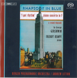 Image du média "RHAPSODY IN BLUE / CONCERTO FA/ VARIATIONS ON I GOT RHYTHM de George [Jacob] GERSHWIN"