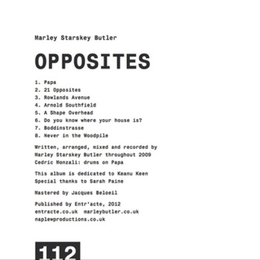 Image du média "OPPOSITES de Marley STARSKEY BUTLER"