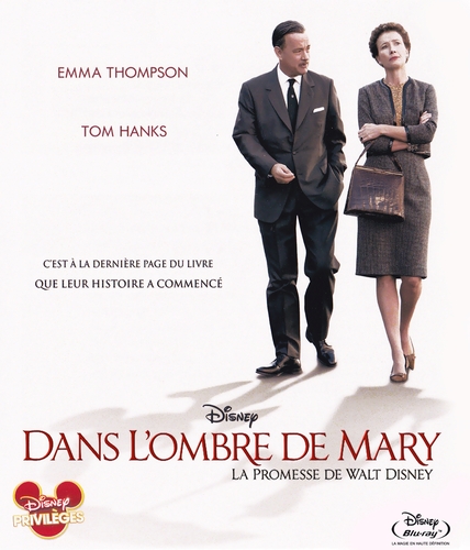 Couverture DANS L'OMBRE DE MARY, LA PROMESSE DE WALT DISNEY de John Lee HANCOCK