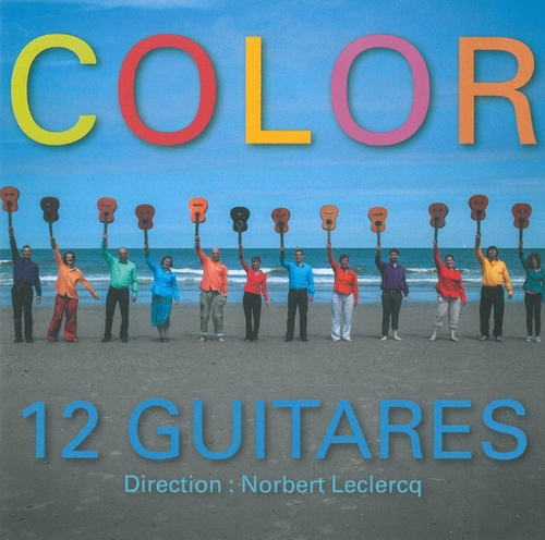 Couverture COLOR 12 GUITARES - NORBERT LECLERCQ