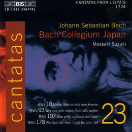 Image du média "CANTATE:  10,93,107,178 de Johann Sebastian BACH"