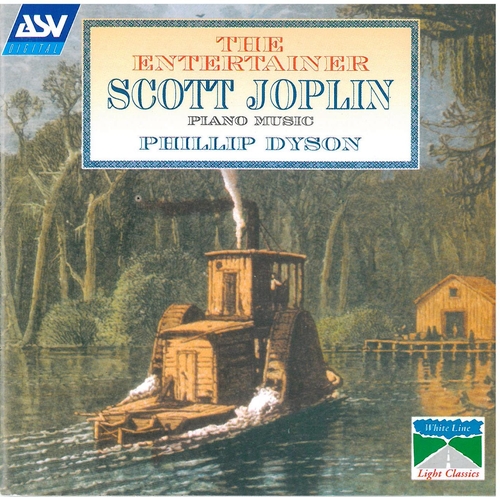 Couverture PIANO MUSIC - THE ENTERTAINER ... de Scott JOPLIN