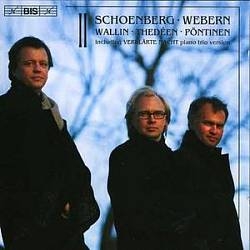 Couverture VERKLÄRTE NACHT (TRIO) / SONNET 217 (+ WEBERN) de Arnold SCHOENBERG