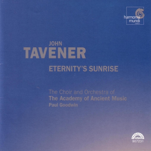 Couverture ETERNITY'S SUNRISE de John TAVENER