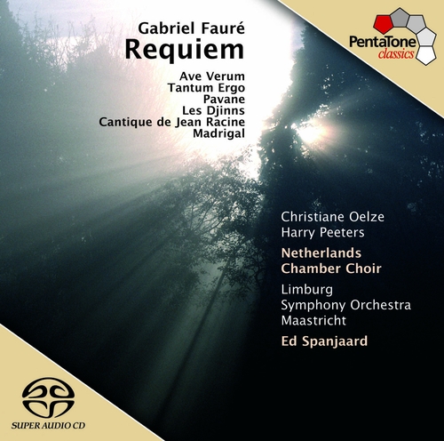 Couverture REQUIEM / AVE VERUM / CANTIQUE JEAN RACINE / PAVANE ... de Gabriel FAURE