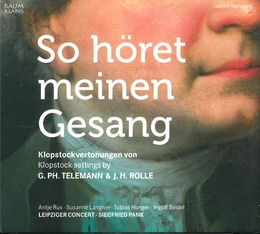 Image du média "SO HORET MEINEN GESANG (+ ROLLE) de Georg Philipp TELEMANN"