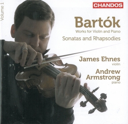 Image du média "WORKS FOR VIOLIN AND PIANO VOL.1: SONATAS AND RHAPSODIES de Béla BARTOK"