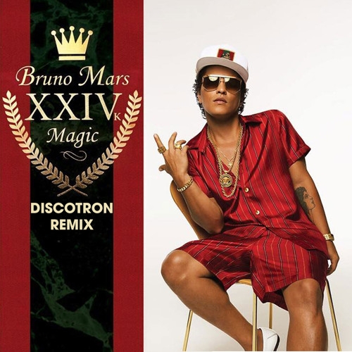 Couverture 24K MAGIC de Bruno MARS