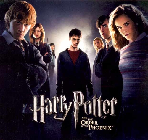 Couverture HARRY POTTER AND THE ORDER OF THE PHOENIX de Nicolas HOOPER