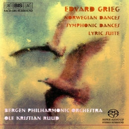 Image du média "DANSES NORVÉGIENNES / DANSES SYMPHONIQUES / SUITE LYRIQUE de Edvard Hagerup GRIEG"